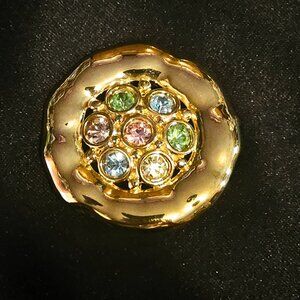 Premier Designs Pastel Gem Cluster Brooch (NWOT)